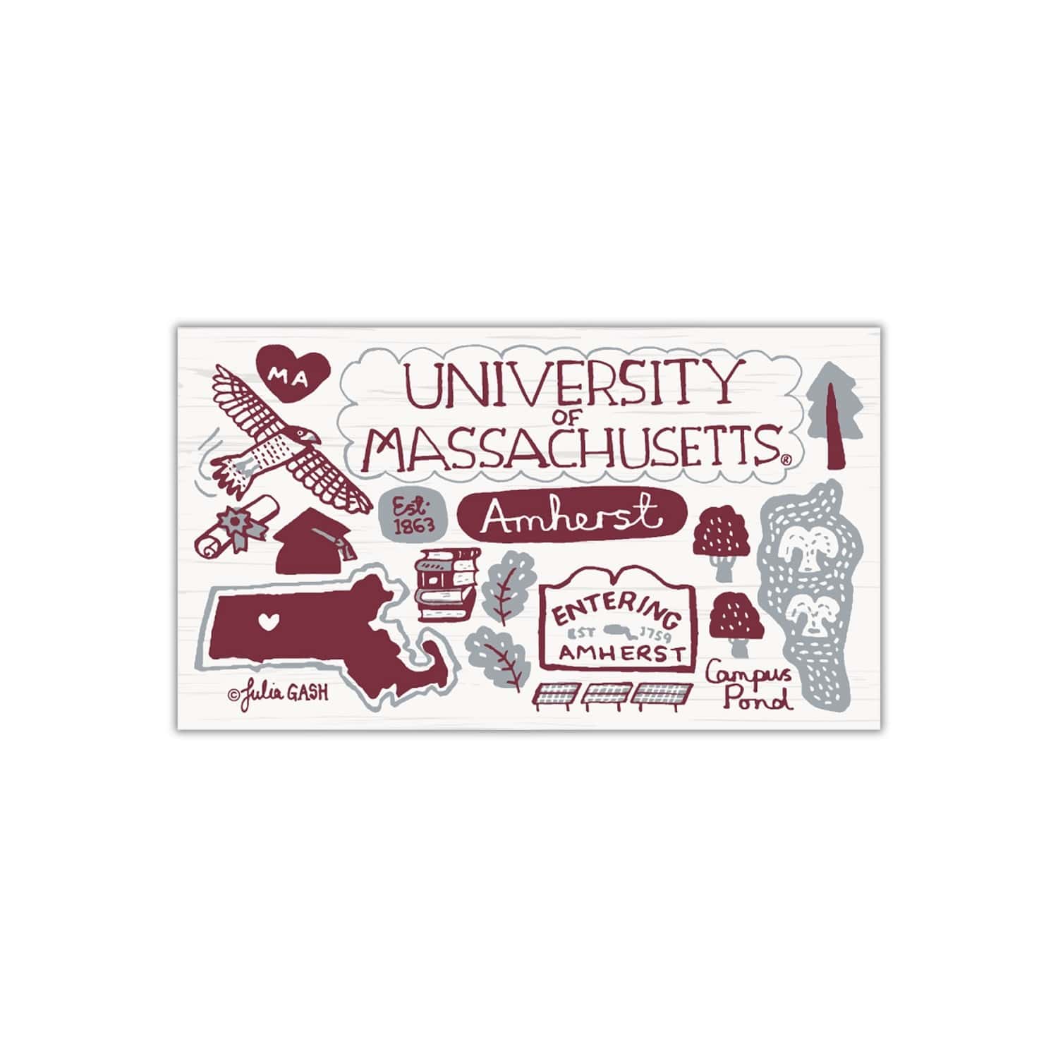 Neil Enterprises Julia Gash Collection Magnet