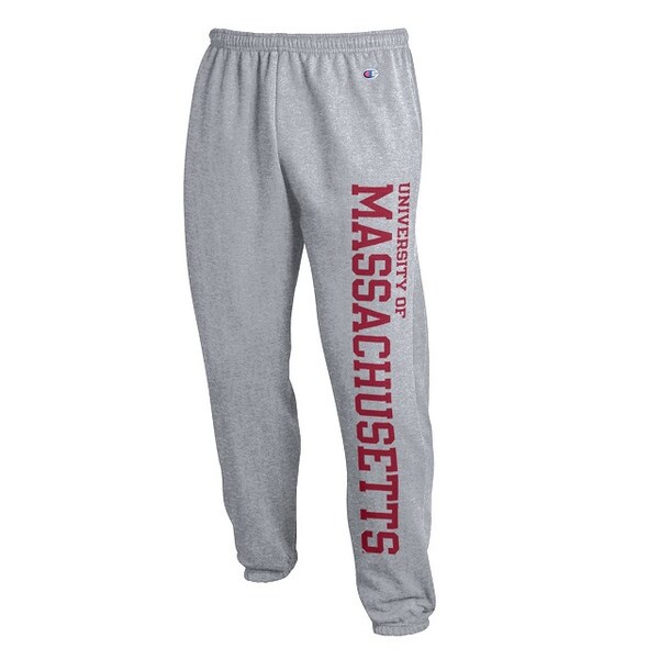 UNIVERSITY OF MASSACHUSETTS REVERSE WEAVE HOODIE - GREY | UMass Store