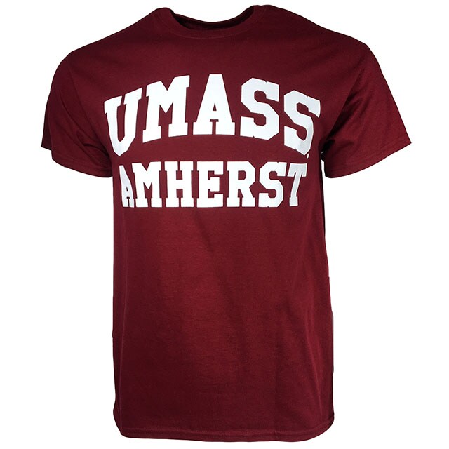 UNIVERSITY OF MASSACHUSETTS REVERSE WEAVE CREW - MAROON