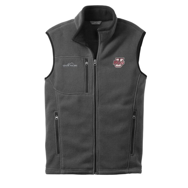 EDDIE BAUER MICROFLEECE VEST - GREY