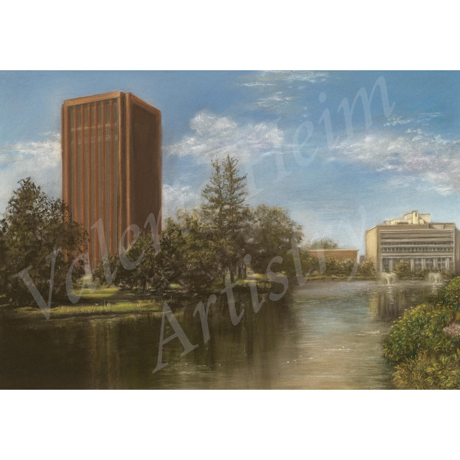 campus art by local artist