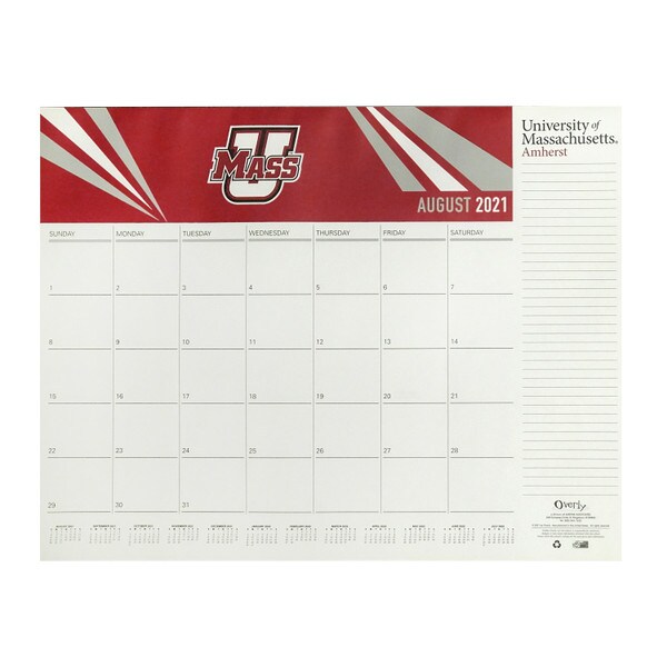 2021/2022 Desk Calendar | Umass Store